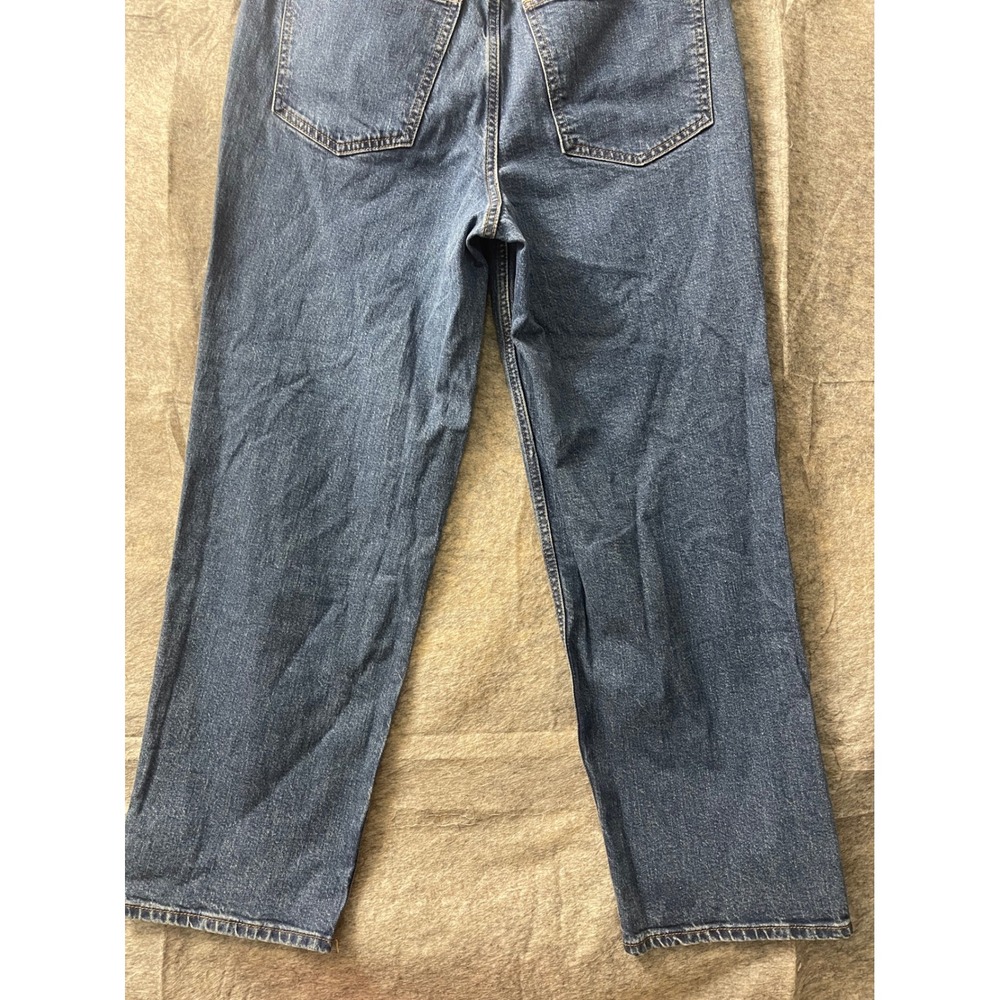 Universal Thread Highest Straight Jeans Medium Wash Button Fly Size 12 Womens - Picture 13 of 15